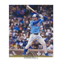 Kyle Tucker Autographed Chicago Cubs 16x20 Baseball Photo - BAS