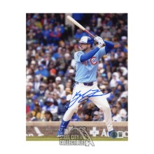 Kyle Tucker Autographed Chicago Cubs 8x10 Baseball Photo - BAS