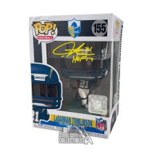 LaDainian Tomlinson HOF 17 Autographed San Diego Chargers Funko Pop - BAS (Crushed Box)