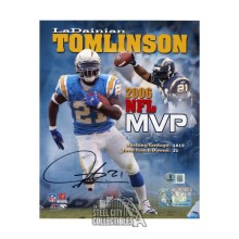 LaDainian Tomlinson Autographed San Diego 8x10 Football Photo - BAS (2006 MVP)