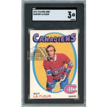 Guy Lafleur 1971-72 O-Pee-Chee Hockey Rookie Card #148 SGC 3