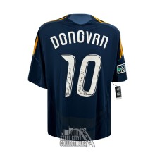 Landon Donovan Autographed Los Angeles Adidas Authentic Blue Soccer Jersey /110 - UDA