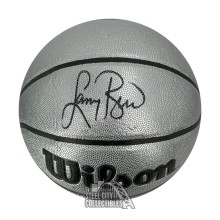 Larry Bird Autographed Wilson Platinum Edition Basketball - PSA/DNA