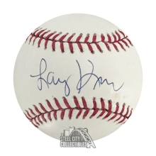 Larry King Autographed Official Rawlings Baseball - BAS