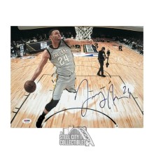 Larry Nance Jr Autographed Cleveland 11x14 Basketball Photo - PSA/DNA (Dunk Contest)