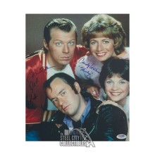 Laverne & Shirley Cast Autographed 11x14 Photo - PSA/DNA LOA