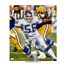 Lawrence Taylor Autographed New York 16x20 Football Photo - JSA (White Jersey)