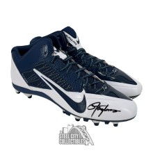 Lawrence Taylor Autographed Nike Alpha Pro Football Cleats - JSA