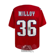 Lawyer Milloy Autographed New England Custom Football Jersey - JSA