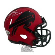 LeSean McCoy Autographed Buffalo Bills RAVE Mini Football Helmet - JSA