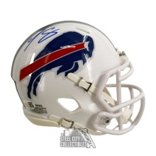 LeSean McCoy Autographed Buffalo Bills Speed Mini Football Helmet - JSA