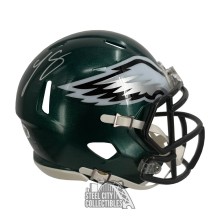 LeSean McCoy Autographed Philadelphia Eagles Mini Football Helmet - JSA