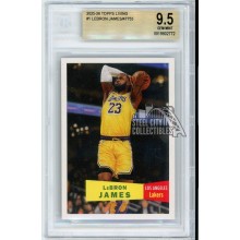 LeBron James 2025-26 Topps Living Card #1 BGS 9.5 Gem Mint
