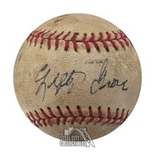 Lefty Grove Autographed Official Peanuts League Baseball - JSA LOA
