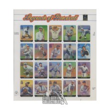 Legends of Baseball All Century Team 20 Stamp Set