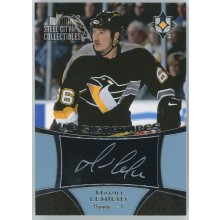 Mario Lemieux 2015-16 Upper Deck Ultimate VIP Signatures Autograph Card #VIPS-ML