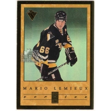 Mario Lemieux 1995-96 Donruss Elite Series Card #2 /1066