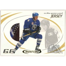 Mario Lemieux 2002-03 In The Game Be A Player Patch Card #MI-3 (Edge Separating)