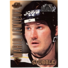 Mario Lemieux 1996-97 Leaf Limited Stubble Card #7 Of 20 1007/1500