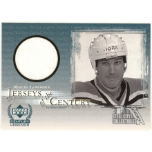 Mario Lemieux 1999-2000 Upper Deck Legends Jerseys Of The Century Patch Card JC5