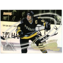 Mario Lemieux 1996-97 Donruss Go Top Shelf Card #1 Of 10 1481/2000