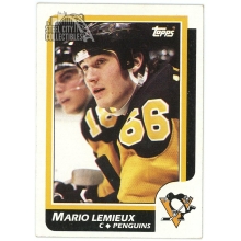 Mario Lemieux 1986-87 Topps Card #122