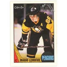 Mario Lemieux 1987-88 O-Pee-Chee Card #15