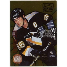 Mario Lemieux 1996-97 Pinnacle Zenith Champion Salute Card #5