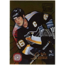 Mario Lemieux 1996-97 Pinnacle Zenith Champion Salute Promo Card #5