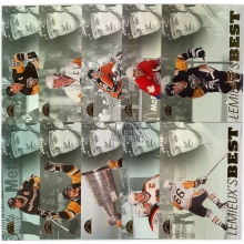1995-96 Leaf Lemieux's Best 10-Card Complete Set