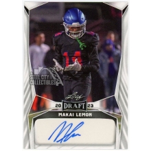 2023 Leaf Draft Makai Lemon Autograph Card #BA-ML1
