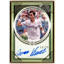 Ivan Lendl 2020 Topps Transcendent Tennis Autograph Card #TCA-IL /25