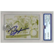 Ray Lewis 2013 Score Road to Super Bowl Autograph Printing Plate #261 PSA/DNA 10