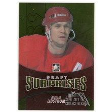 Nicklas Lidstrom 2013 In The Game Draft Prospects Draft Surprises Gold Card #160 /10