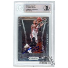 Damian Lillard 2020-21 Panini Prizm Flashback Autograph Card #11 BAS