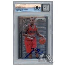 Damian Lillard 2013-14 Panini Prizm Guard Duty Autograph Card #4 BAS 10