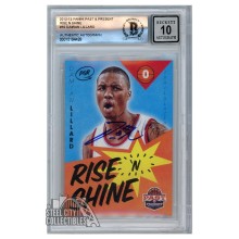 Damian Lillard 2012-13 Panini Past & Present Rise N Shine Autograph RC Card #16 BAS 10