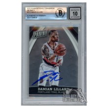 Damian Lillard 2015 Panini National Convention VIP Party Autograph Card #19 BAS 10