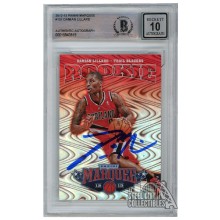 Damian Lillard 2012-13 Panini Marquee Autograph Rookie Card #151 BAS 10