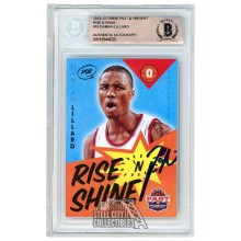 Damian Lillard 2012-13 Panini Past & Present Rise N Shine Autograph RC Card #16 BAS