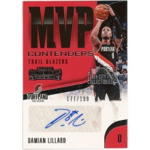 Damian Lillard 2018-19 Panini Contenders MVP Autograph 177/199