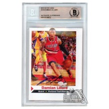 Damian Lillard 2013 SI For Kids Autograph Card #216 BAS