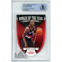 Damian Lillard 2012-13 Panini Contenders ROY Contenders Rookie Autograph Card #5 BAS