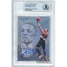 Damian Lillard 2012-13 Panini Intrigue Rookie Autograph Card #139 BAS 10