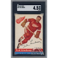 Ted Lindsay 1954-55 Topps Card #51 SGC 4.5 VG-EX+