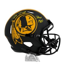 London Fletcher Iron Man Autographed Washington Redskins Eclipse Replica Full Size Football Helmet - BAS