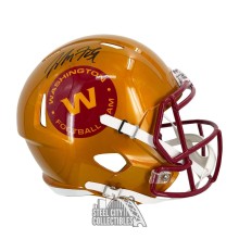 London Fletcher Autographed Washington Commanders Flash Replica Full Size Football Helmet - BAS