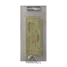 Lucille Ball Autographed Check - PSA/DNA (May 18th 1953)