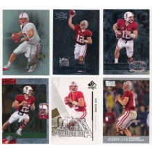 Andrew Luck Assorted 2013 Collegiate Football 120 Card Lot