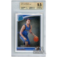 Luka Doncic 2018-19 Panini Donruss Rookie Card #177 BGS 9.5 Gem Mint